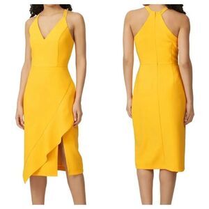Harlyn Yellow Sheath Dress with defects size S